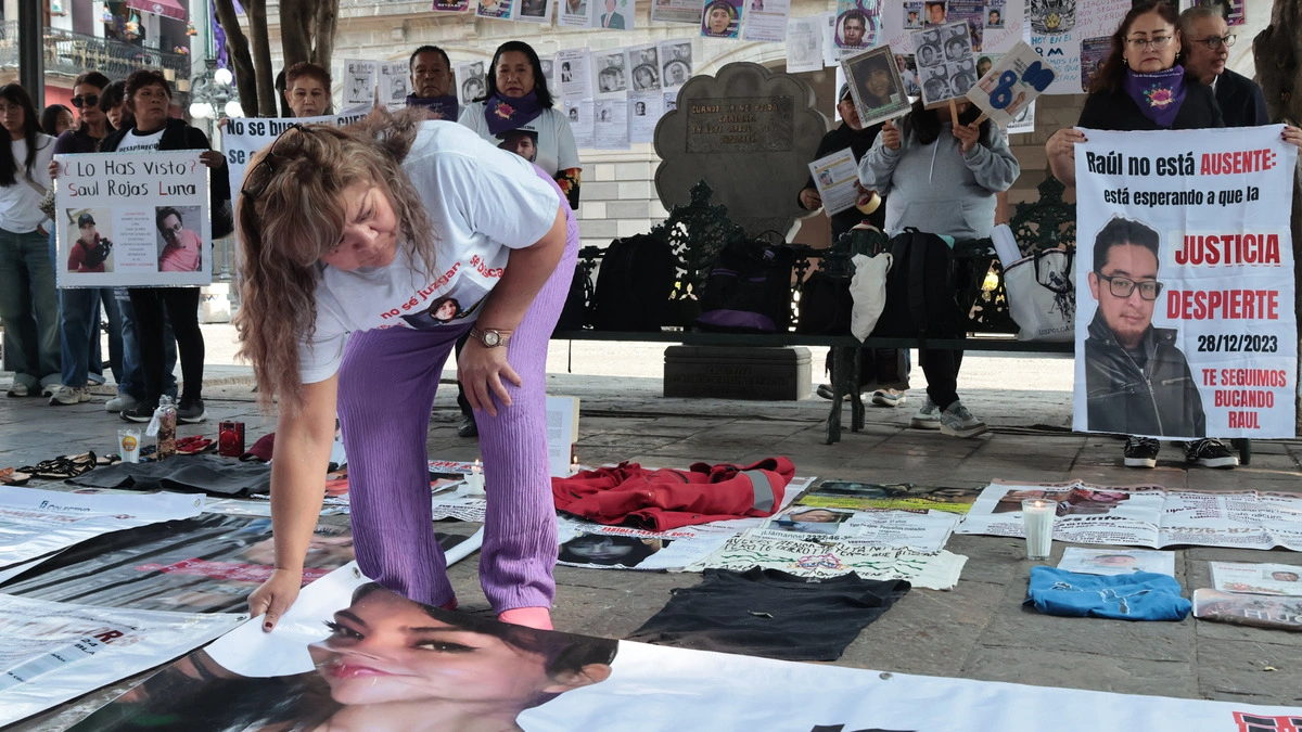 Amor de madre no se rinde: marchan buscadoras de Puebla este 8M 