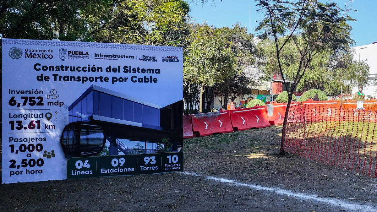 Juez niega suspensión definitiva del proyecto del Cablebús de Puebla
