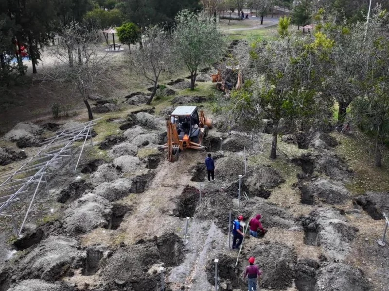Avanza Cablebús de Puebla con trabajos de delimitación y reforestación 