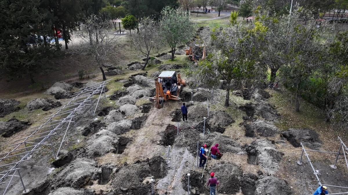 Avanza Cablebús de Puebla con trabajos de delimitación y reforestación 