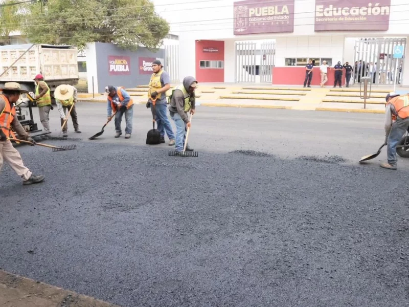 Avanza 50% pavimentación de calle Jesús Reyes Heroles, olvidada 20 años