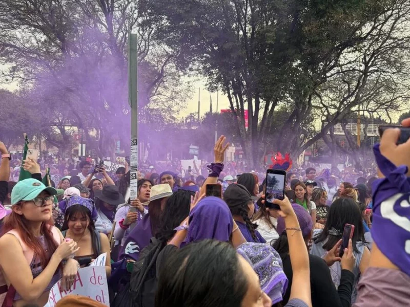 Así se vivió el 8M en Puebla