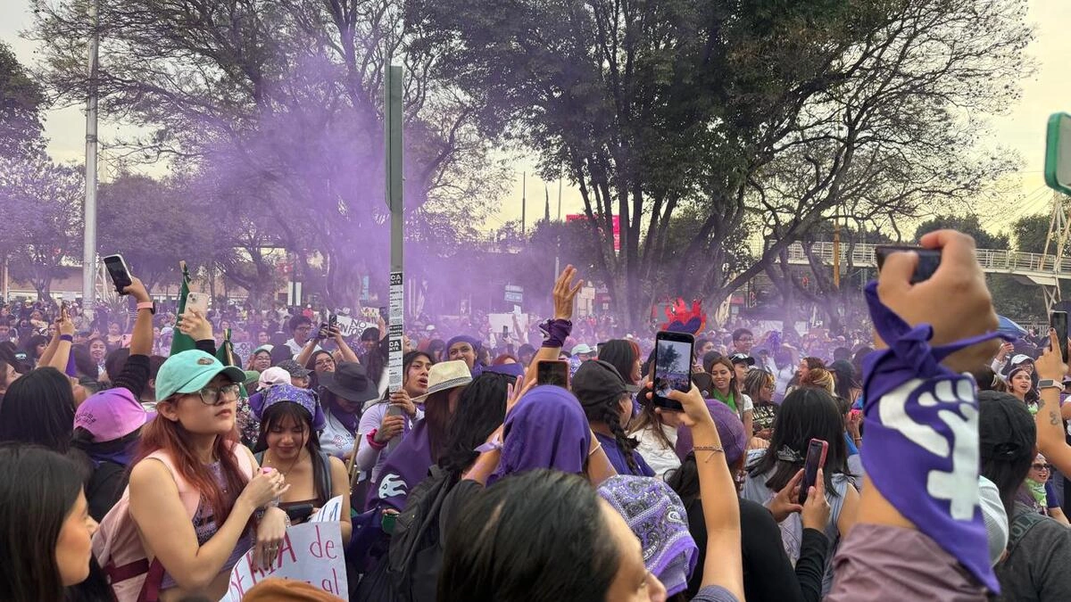 Así se vivió el 8M en Puebla