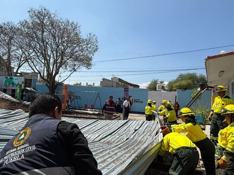 Granizada afecta duramente a Tlacotepec de Benito Juárez, Puebla