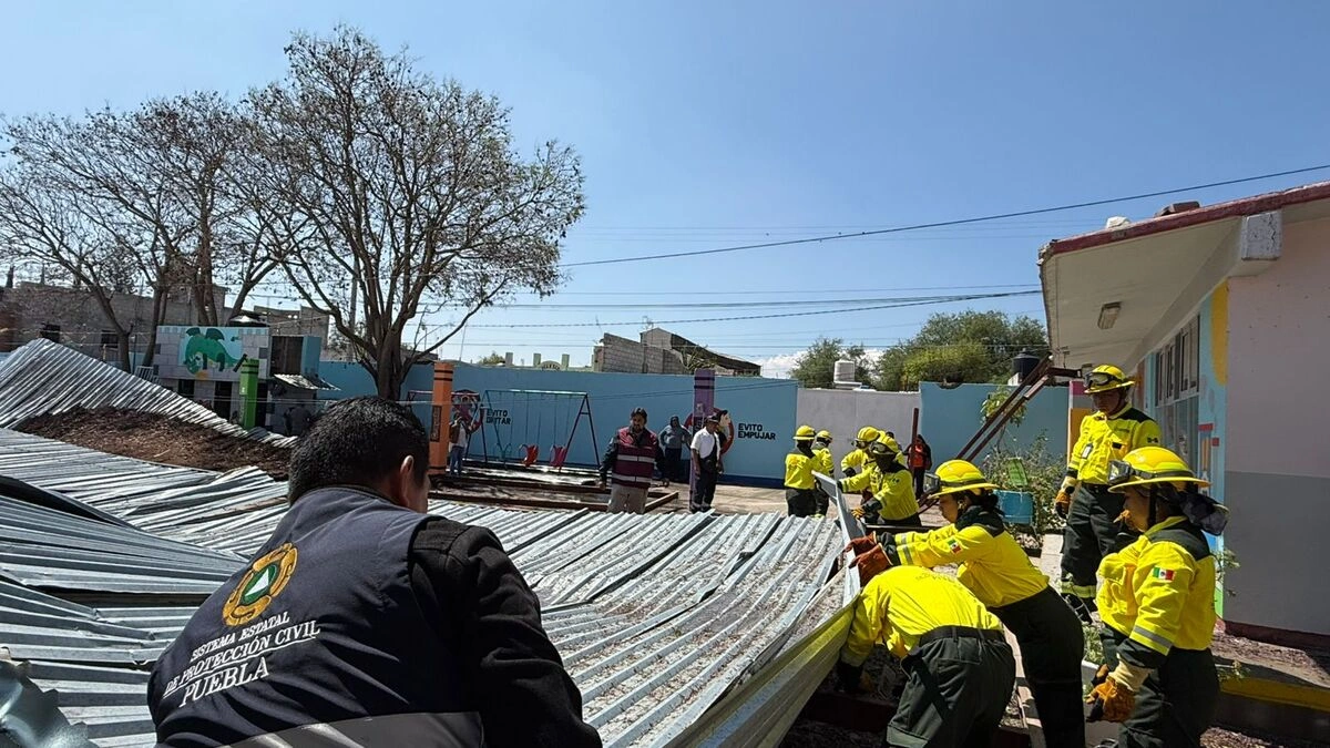 Granizada afecta duramente a Tlacotepec de Benito Juárez, Puebla
