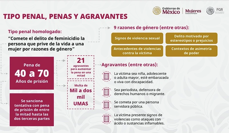 La nueva Ley General para Prevenir, Investigar, Sancionar y Reparar el Daño por el Delito de Feminicidio presentada este 23 de marzo por la presidenta, Claudia Sheinbaum provocará importantes cambios en Puebla y todo el país.