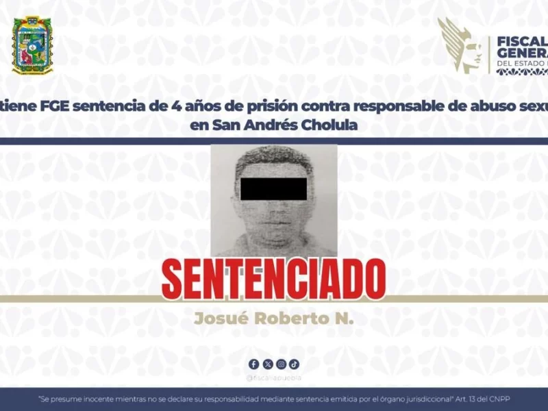 Dan 4 años de prisión a maestro abusador de la secundaria Blandina Torres
