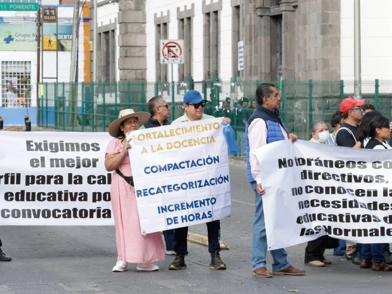 No afectamos la vida interna de las Normales de Puebla; queremos transparencia: Armenta