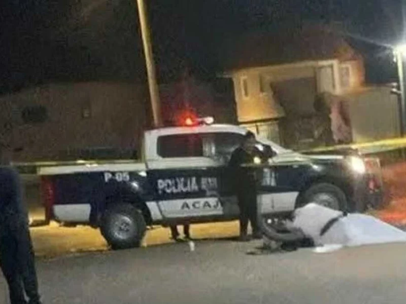 Ejecutan a motociclista en San Jerónimo Ocotitlán, Acajete