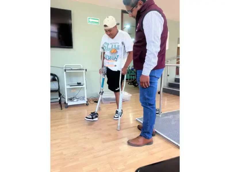 Diego y don Ranulfo reciben sus primeras prótesis tras gestión de Shamy Spezia