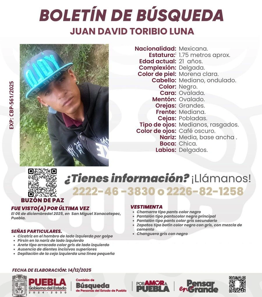 La búsqueda de restos en Xonacatepec apunta a la desaparición de tres jóvenes.