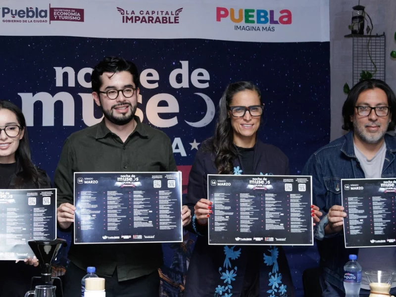 Disfruta de la segunda Noche de Museos de 2026 en Puebla capital  