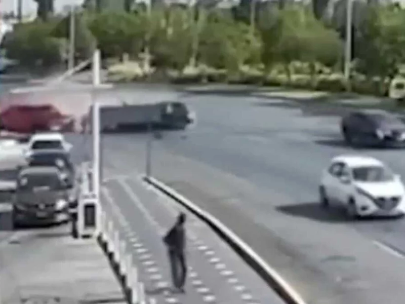 VIDEO: Cámaras captaron el momento exacto de la tragedia en Vía San Ángel  