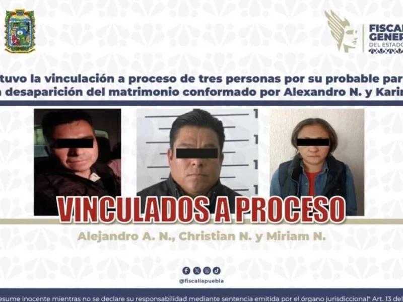Vinculan a proceso a los cinco detenidos por homicidio de los Tello Ruiz