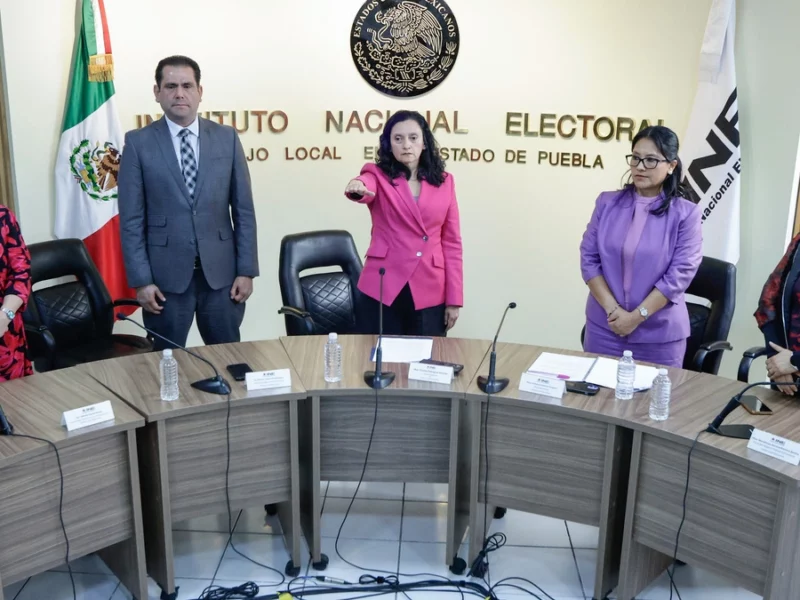 INE en Puebla toma protesta a su nueva vocal ejecutiva
