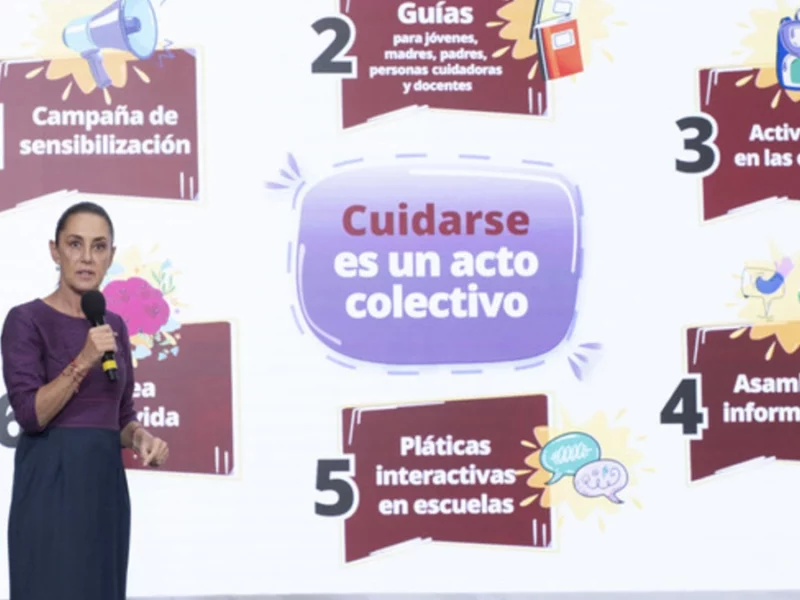 Claudia Sheinbaum presentó El ABC de las Emociones