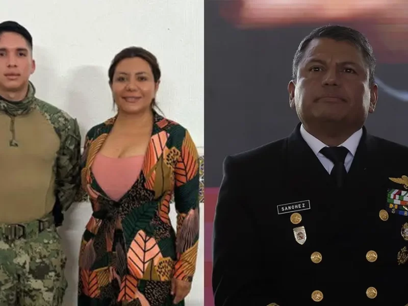 El vicealmirante Francisco Sánchez regaña al secretario de seguridad de Acatlán
