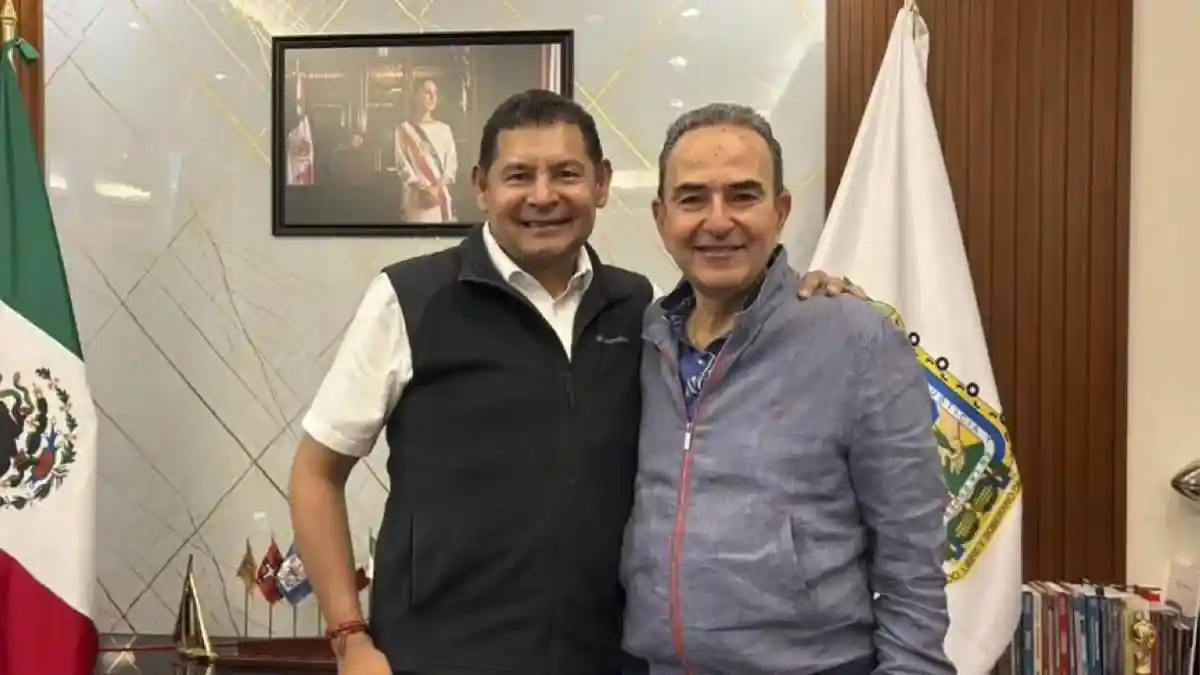 Se reúne Alejandro Armenta con Jorge Estefan Chidiac.
