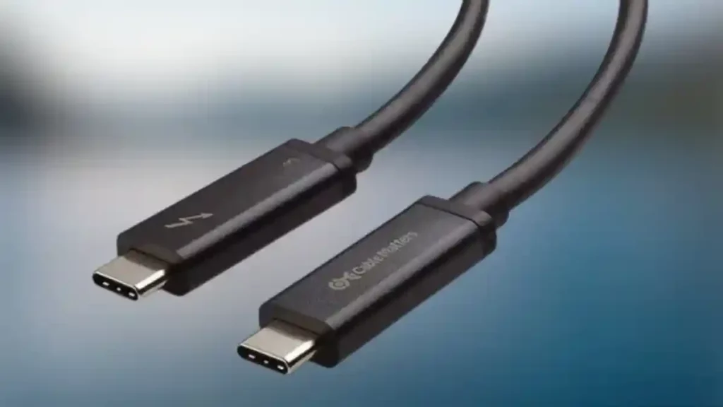 Cables Thunderbolt.