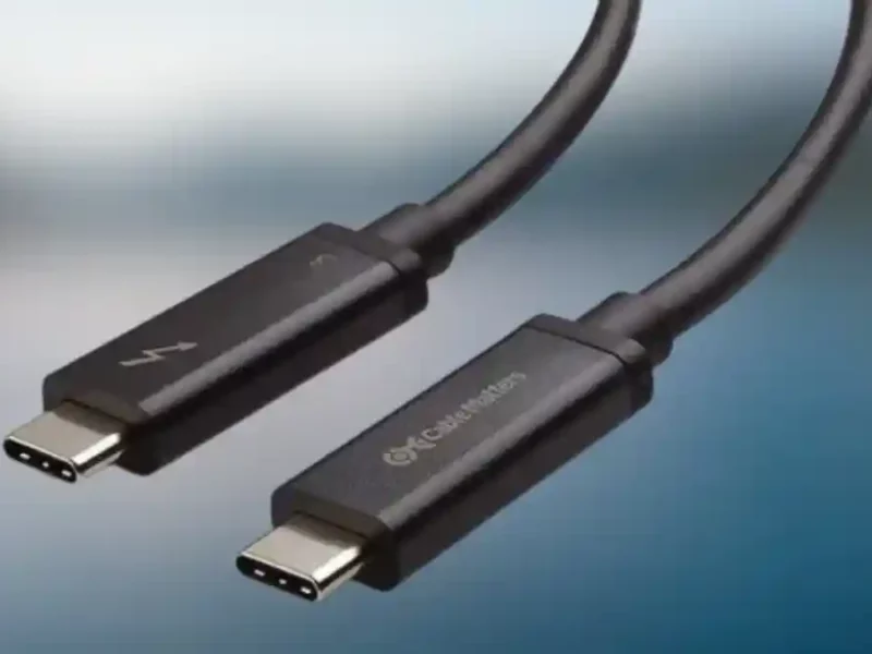 Cables Thunderbolt.