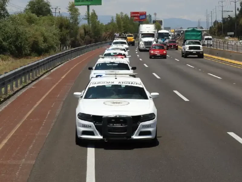 Blinda la Guardia Nacional a Puebla con el operativo "Cero Robos" en carreteras