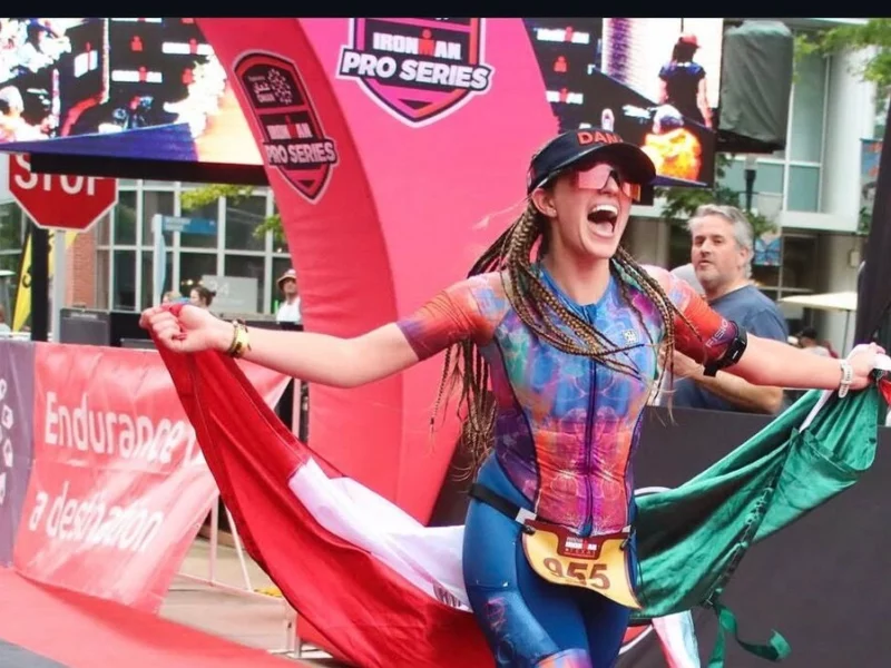 La poblana Dana Vega fue la mexicana número uno en el Iron Man de Texas 2026