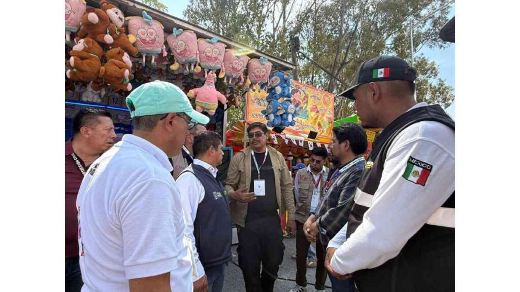 Mantiene Protección Civil acciones preventivas en la Feria de Puebla 2026.