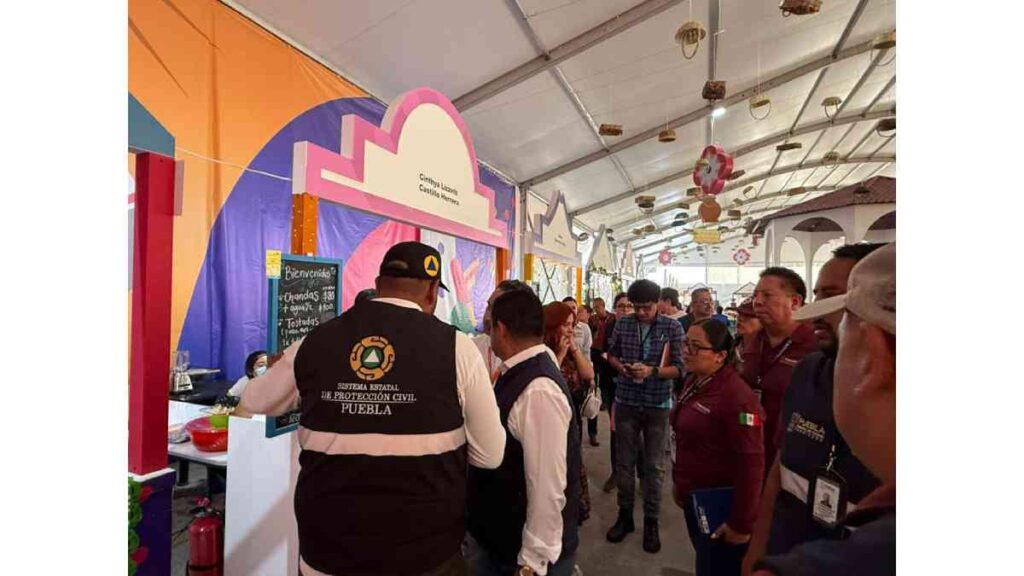 Mantiene Protección Civil acciones preventivas en la Feria de Puebla 2026.
