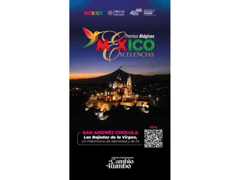 San Andrés Cholula compite en los Premios Mágicos por Excelencias 2026