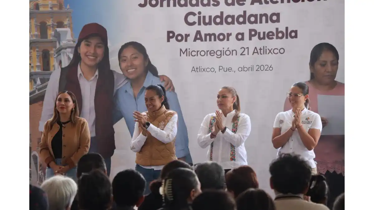 Ariadna Ayala destaca el impulso al turismo y bienestar de las mujeres en Atlixco con jornadas "Por amor a Puebla"