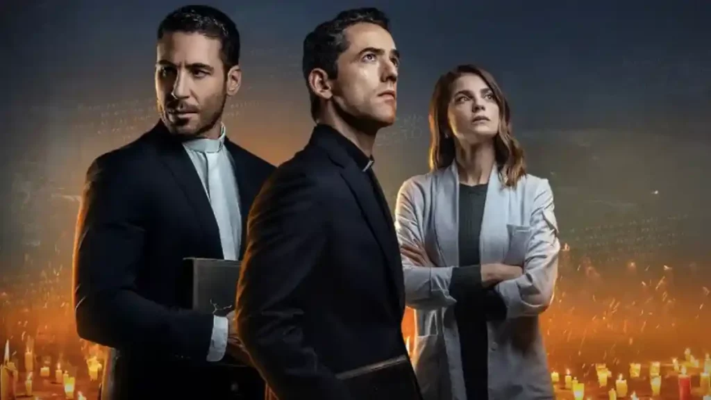 Protagonistas de la serie Los Enviados.