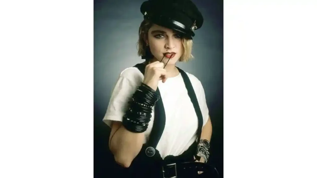 La "Reina del Pop" en sus primeros años como cantante.