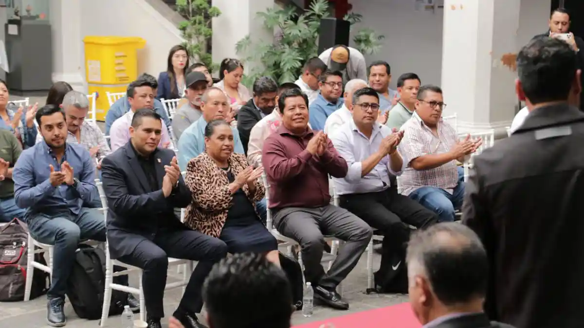 Mateo Hernández participa en jornada estatal para fortalecer la seguridad.