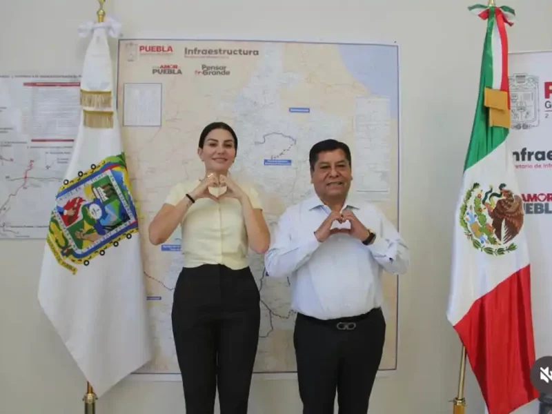 Impulsa Nayeli Salvatori rehabilitación de tramo carretero clave para la región Cholula–Coronango