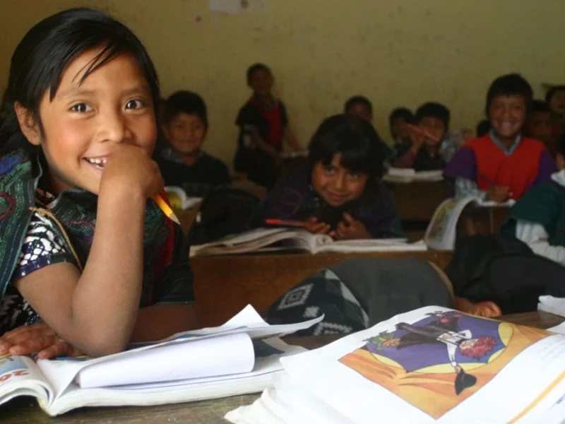 En Puebla, el 8% de los niños estudian la primaria indígena