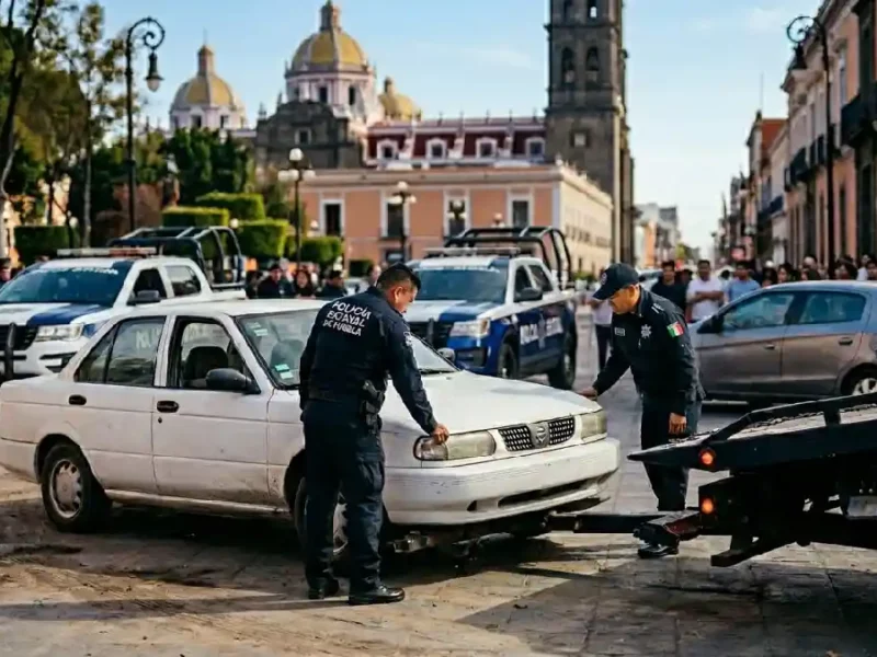Puebla lidera recuperación de vehículos robados; van 102 localizados.