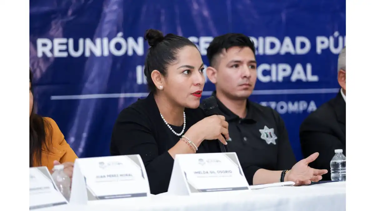 Lupita Cuautle articula esfuerzos por la seguridad municipal desde San Gregorio Atzompa