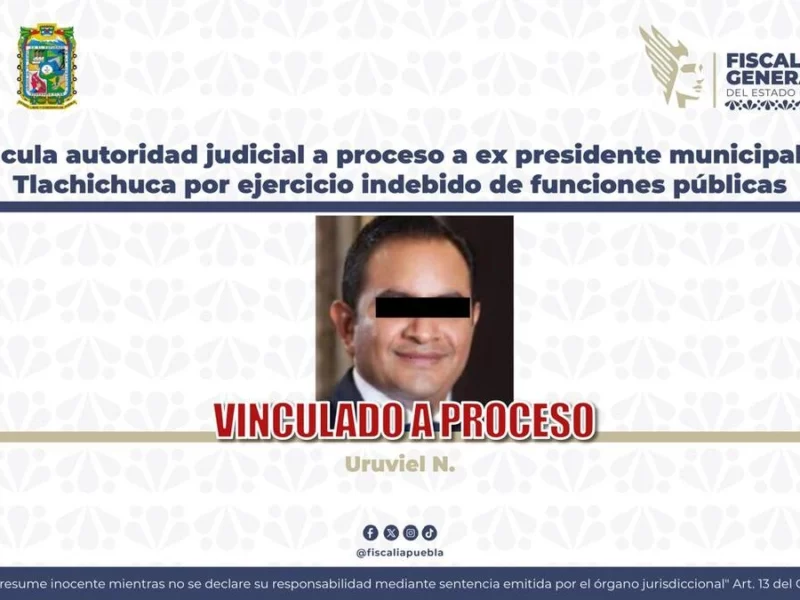 Vinculan a proceso a Uruviel González Vieyra por ejercicio indebido de funciones