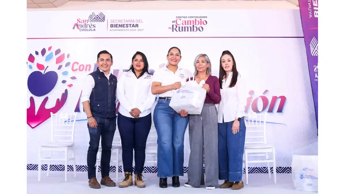 Impulsa Lupita Cuautle el bienestar social con la primera entrega de apoyos alimentarios 2026