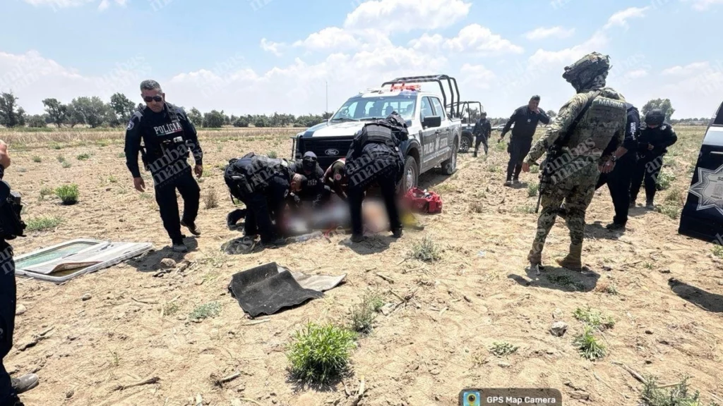 Fue la tarde de este 2 de abril cuando se registró la caída de una avioneta en Huejotzingo.