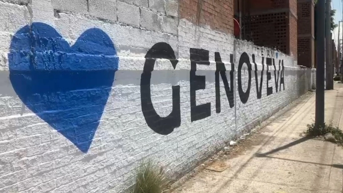 Pintan bardas con la frase “Te amo Genoveva” en Agua Santa 