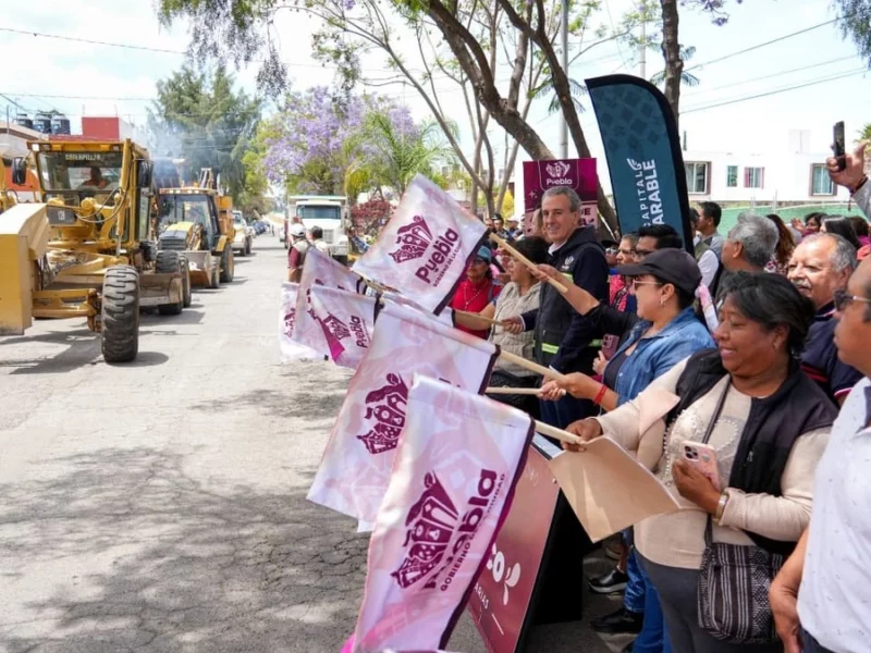 Pepe Chedraui da el banderazo a los trabajos de rehabilitación del bulevar Apulco  