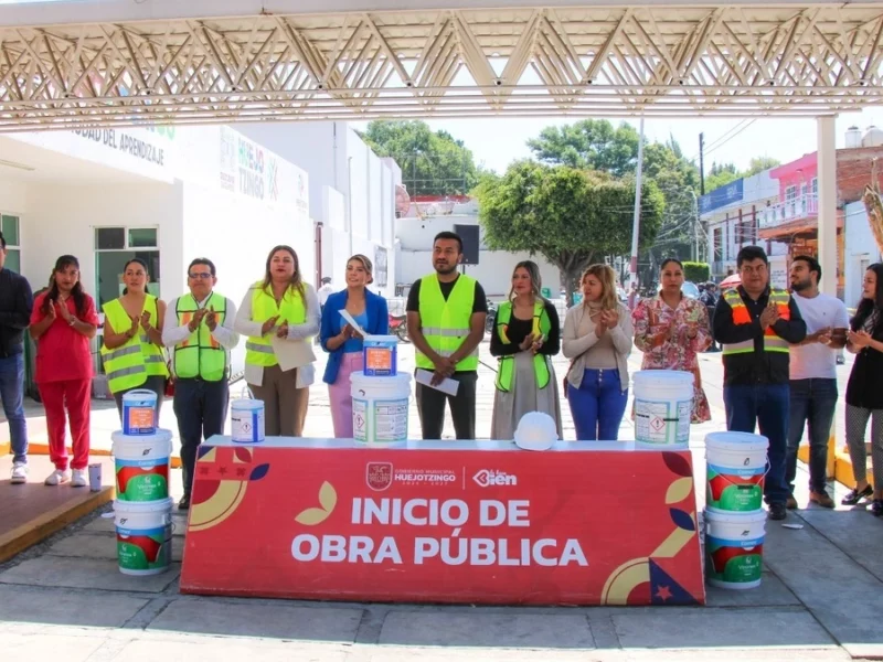 Roberto Solís pone en marcha rehabilitación de Centro de Salud en Huejotzingo