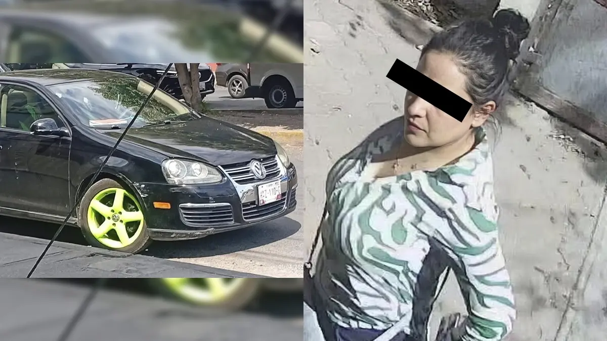 Circula en redes el rostro de la conductora que se va sin pagar la gasolina en Puebla