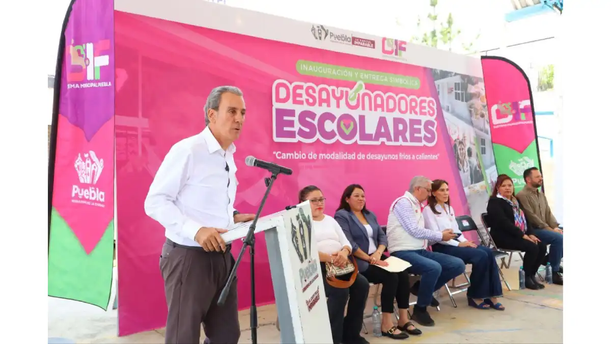 Pepe Chedraui y MariElise Budib inauguran 10 desayunadores escolares en la capital