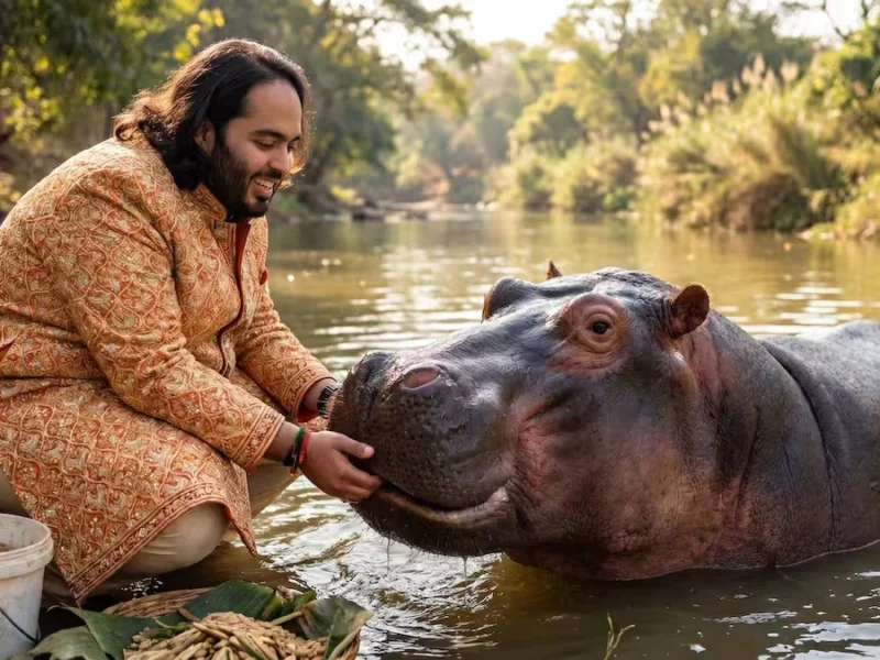 Anant Ambani busca salvar a los hipopótamos de Pablo Escobar y evitar su sacrificio