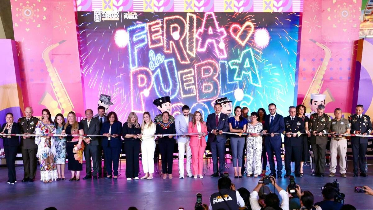 Alejandro Armenta inaugura la Feria de Puebla 2026
