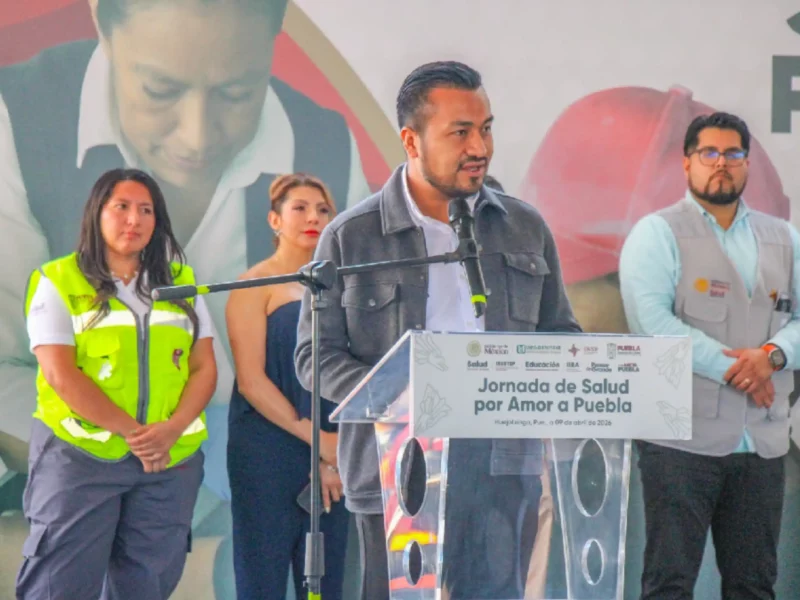 Roberto Solís y Alejandro Armenta unen esfuerzos en masiva jornada de salud en Huejotzingo