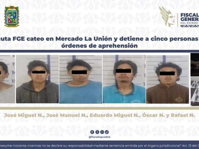 Buscaban a desaparecido en el mercado Unión y encuentran a 5 prófugos de la ley