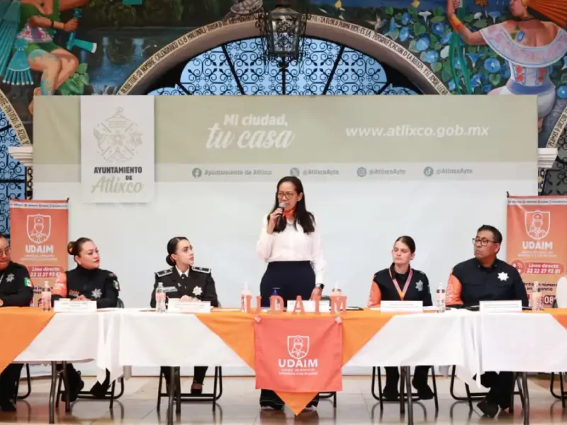 Ariadna Ayala encabeza mesa de prevención de violencia contra las mujeres en Atlixco